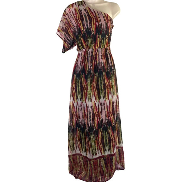 Fire Los Angeles One Shoulder Maxi Dress Size XS - Picture 10 of 10